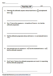 Pin On Sequence And Series Worksheets