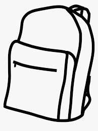 Black and white versions of all images have also been included. Backpack Clipart Black And White Hd Png Download Transparent Png Image Pngitem