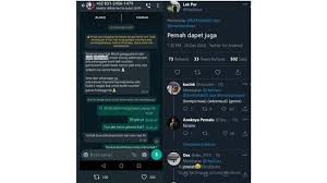 Melalui whatsapp, jadi pastikan nomor hp yang kamu masukan memiliki whatsapp dan terkoneksi dengan paket data/wifi. Awas Modus Penipuan Mengatasnamakan Kasir Minimarket Retas Akun Whatsapp