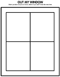 Free coloring sheets to print and download. Out My Window Coloring Page Crayola Com