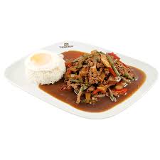 Wokat med basilika, färsk chili, vitlök, bambuskott och grönsaker. Station Point Thai Food Langen Thai Asian Lieferando De