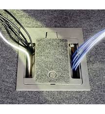 Rfb4ci 1 A V Floor Box By Legrand Floor Boxes Deep Carpet Cleaning How To Clean Carpet