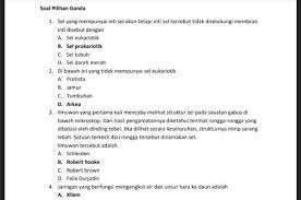 Wah, sebentar lagi penilaian akhir tahun nih. Soal Pat Ipa Kelas 7 Semester Genap Kur 13 Masnurul