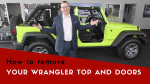 Once you remove the screws, place them in the dedicated holding tray inside the door for safekeeping. How To Take The Doors And Top Off A Jeep Wrangler Youtube