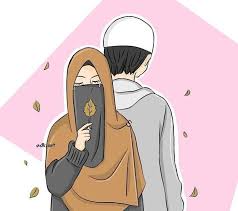 2019 gambar kartun muslimah terbaru kualitas hd. 21 Gambar Ilustrasi Muslim Pasangan Romantis Paling Populer Lingkar Png