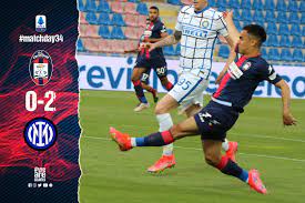 Festa inter con eriksen e hakimi: Serie A Tim 34Âª Giornata Crotone Inter 0 2 F C Crotone