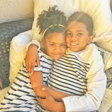 Maybe you would like to learn more about one of these? California Dream Taylor X King Justice Taylor The Game S Daughter And Son Beautiful Children Cute Kids Baby Face