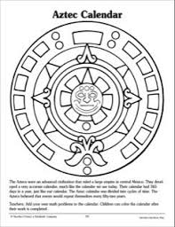 Aztec Calendar Reference And Pattern Page Printables Aztec Calendar Aztec Art Aztec