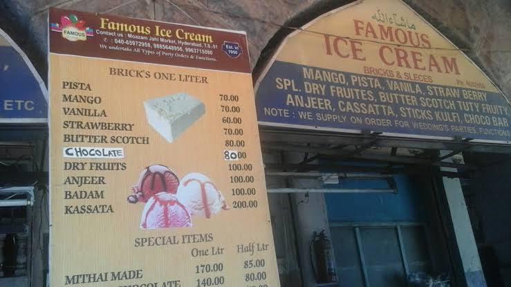 Handcrafted seasonal scoops at Mozamjahi Market, AI generated