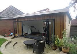 Garden Gyms The Garden Room Guide Backyard Gym Garden Room Backyard Sheds