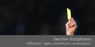 Check spelling or type a new query. Sanction Disciplinaire Definition Regles Procedure Contestation