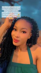 The Girl with The Blue Bag Original