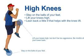 High Knees High Knee Exercise Knee Exercises Running Techniques