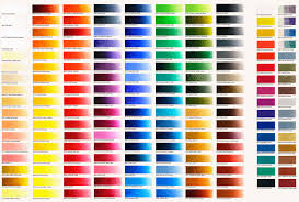 New Masters Classic Acrylics Colour Chart Old Holland