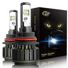 9007 Led Headlights Bulbs Kit For F 250 F 350 Super Duty 1999 2004 Hi Low 2pcs Ebay