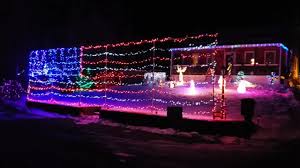Novelty lights 35 light t5 led christmas mini light. Large Flag In Lights At Family S Christmas Display In Plymouth