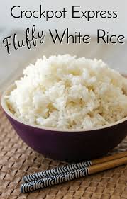 How To Make Fluffy White Rice In The Crockpot Express How To Cook Rice Rice In Crockpot Multi Cooker Recipes
