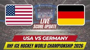 USA Vs Germany | IIHF Ice Hockey World Championship 2026 | Live Score Update Leao (xapzzQ6plQ)