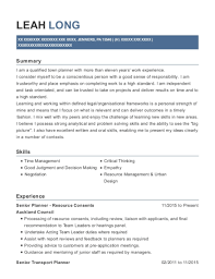 Tailoring your cv can make it stand out. 20 Best Senior Planner Resumes Resumehelp