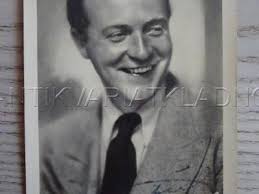 Adolf Filip herec autogram dat. 1985