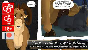 Horse, Horn & Hellhound - pg 7 on Patreon! — Weasyl