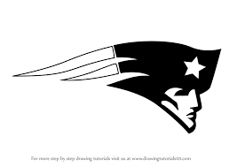Learn How To Draw New England Patriots Logo Nfl Step By Step Drawing Tutorials New England Patriots Logo Patriots Logo New England Patriots
