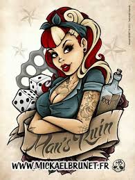 Image result for arte pin up logo