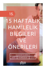 kapsamli ay ay ve hafta hafta tum hamilelik belirtileri listesi 15 haftalik gebelik hamilelik rehber