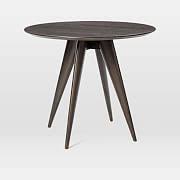 Turner Dining Table 36 Round Dark Mineral Dining Table In Kitchen Table Bistro Table