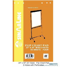 Hk Flipchart Pad With 6 Holes A1