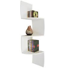 Cependant, si votre salle de bain a une surface lisse, cette étagère saura. Karo Arrondi Mural 3 Tier Coin Etagere Blanc St150004 Ebay