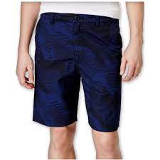American Rag American Rag Mens Abstract Print Casual Walking Shorts Blue 32 Walmart Com Walmart Com