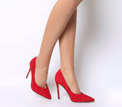Assistant director, youth academy sara ingram. Office Highball Point Court Heels Red Suede High Heels