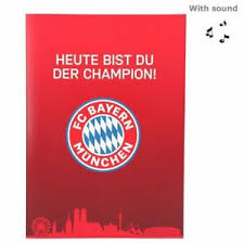 Geburtstagskarten die mehr sagen als tausend worte. Fc Bayern Geburtstagskarte Gunstig Kaufen Ebay
