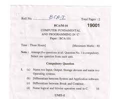Savesave question paper computer fundamentals for later. Kurukshetra University Bca Part 1 Computer Fundamental And Programming In C Pdf Free Download Edugorilla Study Material