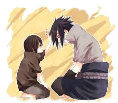 Have a cute cardigan to wear over a white tank top. Itachi And Sasuke By Angeelvuee On Deviantart