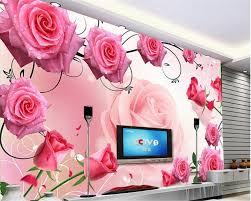 Oferta noastra de tapet si decoratiuni interioare va ofera o diversitate de modele, nuante, texturi, culori, pentru a oferi incaperii un aspect aparte. Beibehang Romanticna Moda Visoke Kvalitete Trodimenzionalni Vodootporne Tapete Rose Staklo 3d Tv Pozadina Zida Papel De