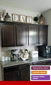 Kitchen Cabinet With Black Granite Top Cabinets And Kitcheninterior Kitchen Decor Apartment Kitchen Cabinets Decor Decorating Above Kitchen Cabinets