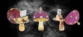 Sparkly Mushroom World S Most Expensive Usb Flash Drive 36 900 Custom Flash Drives Usb Stick Usb Keys