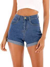Check spelling or type a new query. Cuihur Women S Summer High Waisted Denim Shorts Folded Hem Casual Short Jeans At Amazon Women S Clothing Store
