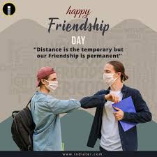 Share wishes, quotes, smses, messages, whatsapp and facebook status with your friends and family. Corona Time Happy Friendship Day Wishes Creative Design Free Download Indiater