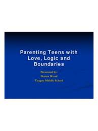 Employers use the online job questionnaire to screen applicants. Parenting Teens With Love Logic And Boundaries Teens Pdf4pro