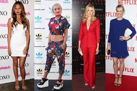This cynthia rowley dress is the ideal summer frock and one we'd wear with either heels or sneakers. The Week In Celebrity Style See Who Made Our Top 10 Best Dressed Fashion Magazine