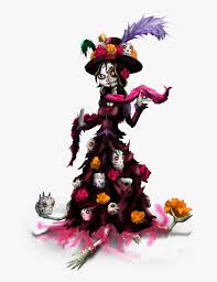Maybe you would like to learn more about one of these? Thumb Image Calavera Cartoon La Catrina Drawing Hd Png Download Kindpng