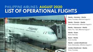 #ofwmalaysia #philippines #klia #airasia this is my #journey from kuala lumpur to #manila during the #pandemic #covid19. Philippine Airlines List Of Operational Flights Starting August 19 2020 The Poor Traveler Itinerary Blog