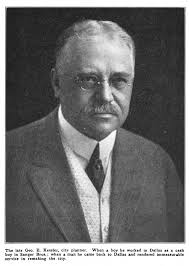 George E. Kessler's boyhood in Dallas