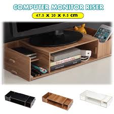 4.5 out of 5 stars. Buy Computer Monitor Riser Desk Table Laptop Stand Shelf Notebook Display Holder At Affordable Prices Free Shipping Real Reviews With Photos Joom
