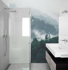 Achieve a calming ombre paint effect. 11 Wall Mural Ideas To Upgrade Your Bathroom Decor Eazywallz