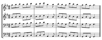 Higher octaves can be labelled with higher numbers or more lines. Dolmetsch Online Music Theory Online Transposition