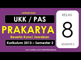 Buku pegangan siswa mata pelajaran prakarya semester 2 kurikulum 2013. Latihan Soal Ukk Prakarya Kelas 8 Semester 2 Kurikulum 2013 Beserta Kunci Jawaban Youtube